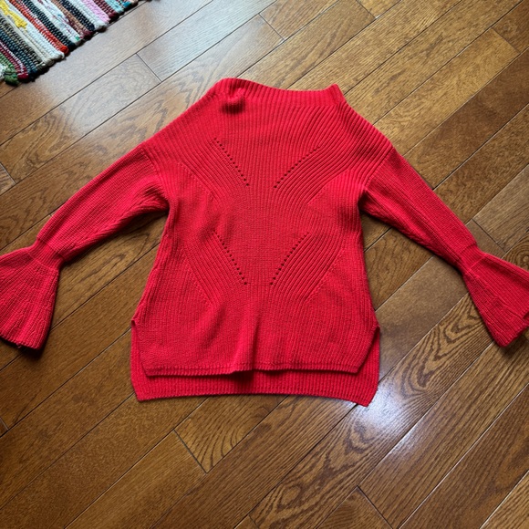 Loft, bell arm, high neck sweater - Picture 3 of 12